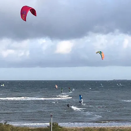 Direkt am Strand mit Meerblick perfekt für 2 Personen Heiligenhafen Exterior foto