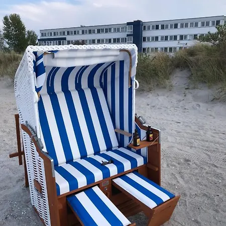 Direkt am Strand mit Meerblick perfekt für 2 Personen Heiligenhafen Exterior foto